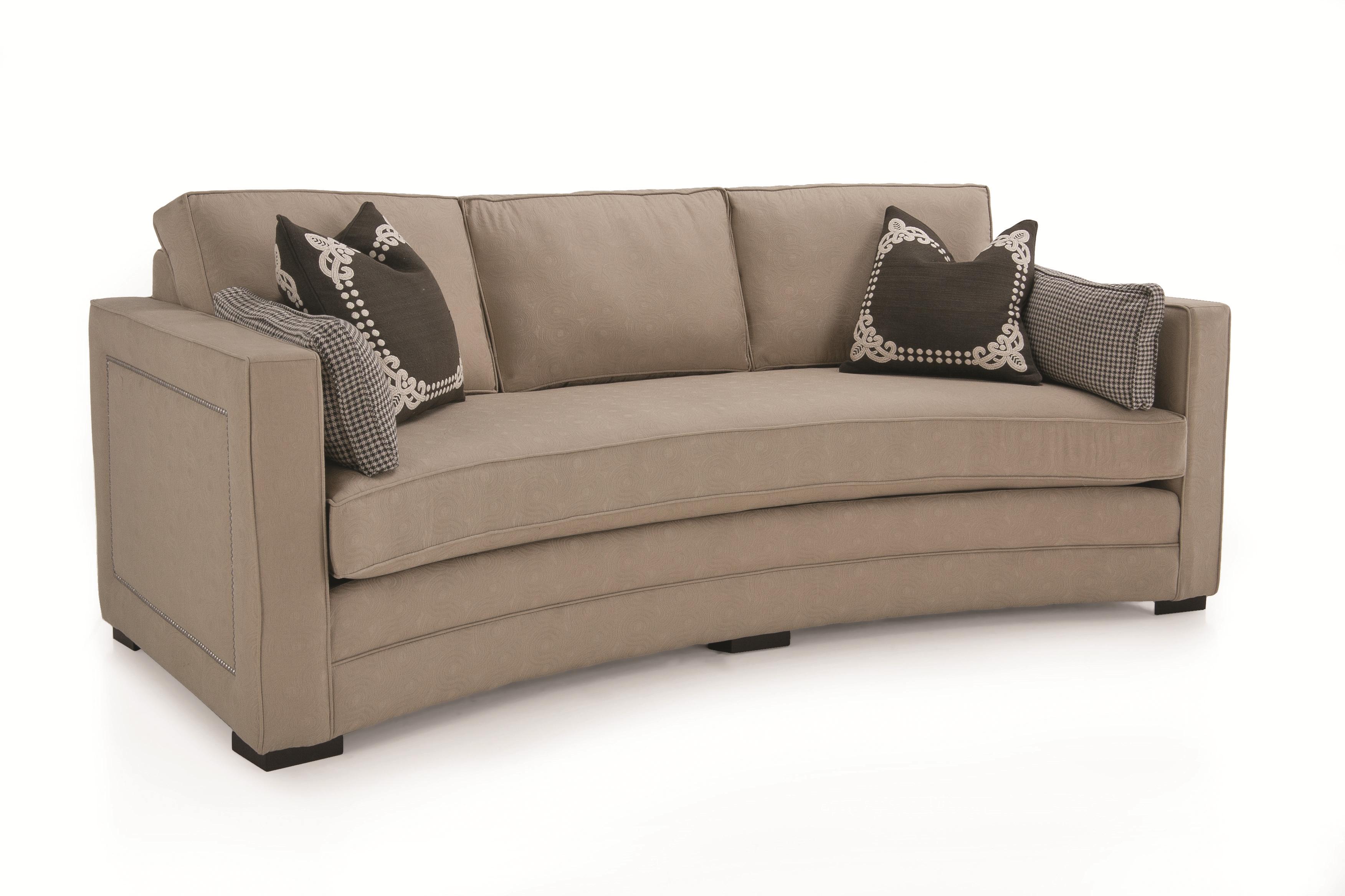 DecorRest Limited Edition 9015 Conversation Sofa with Nailhead Trim